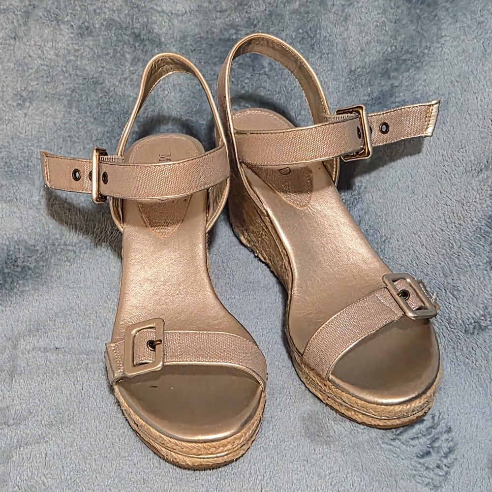 Elegant Silver Women's Sandals